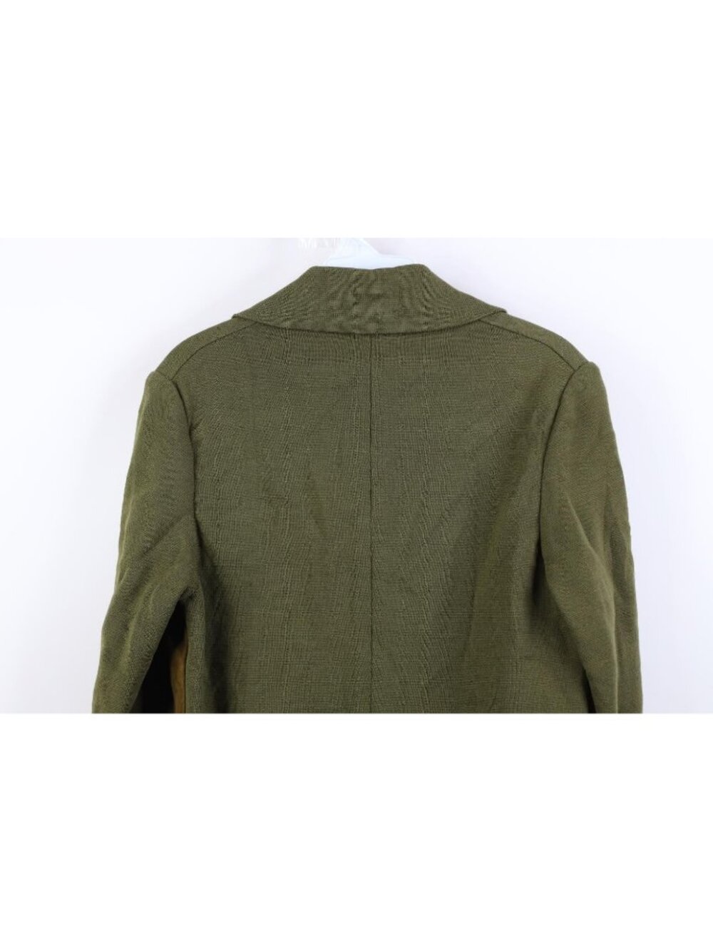 Vintage 50s Macys New York Womens S Belted Wool Suede Cardigan Sweater Jacket - Picture 16 of 16